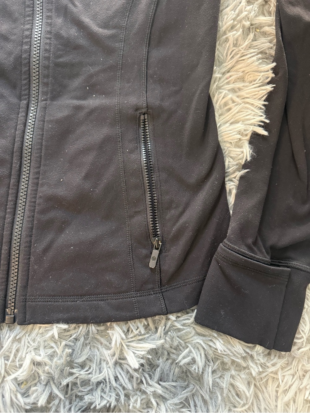 lululemon athletica Black Zip-Up Sculpting Jacket - Picture 5 of 5